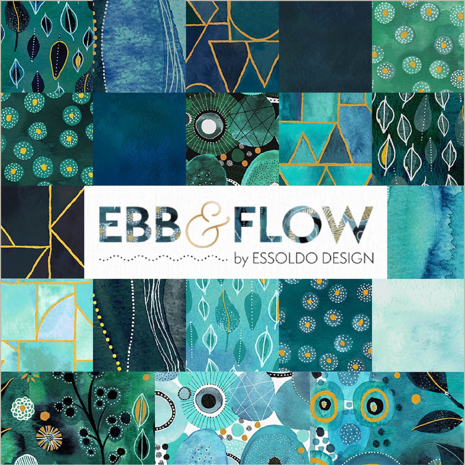 Ebb & Flow Fabrics by Essoldo Design with Windham Fabrics