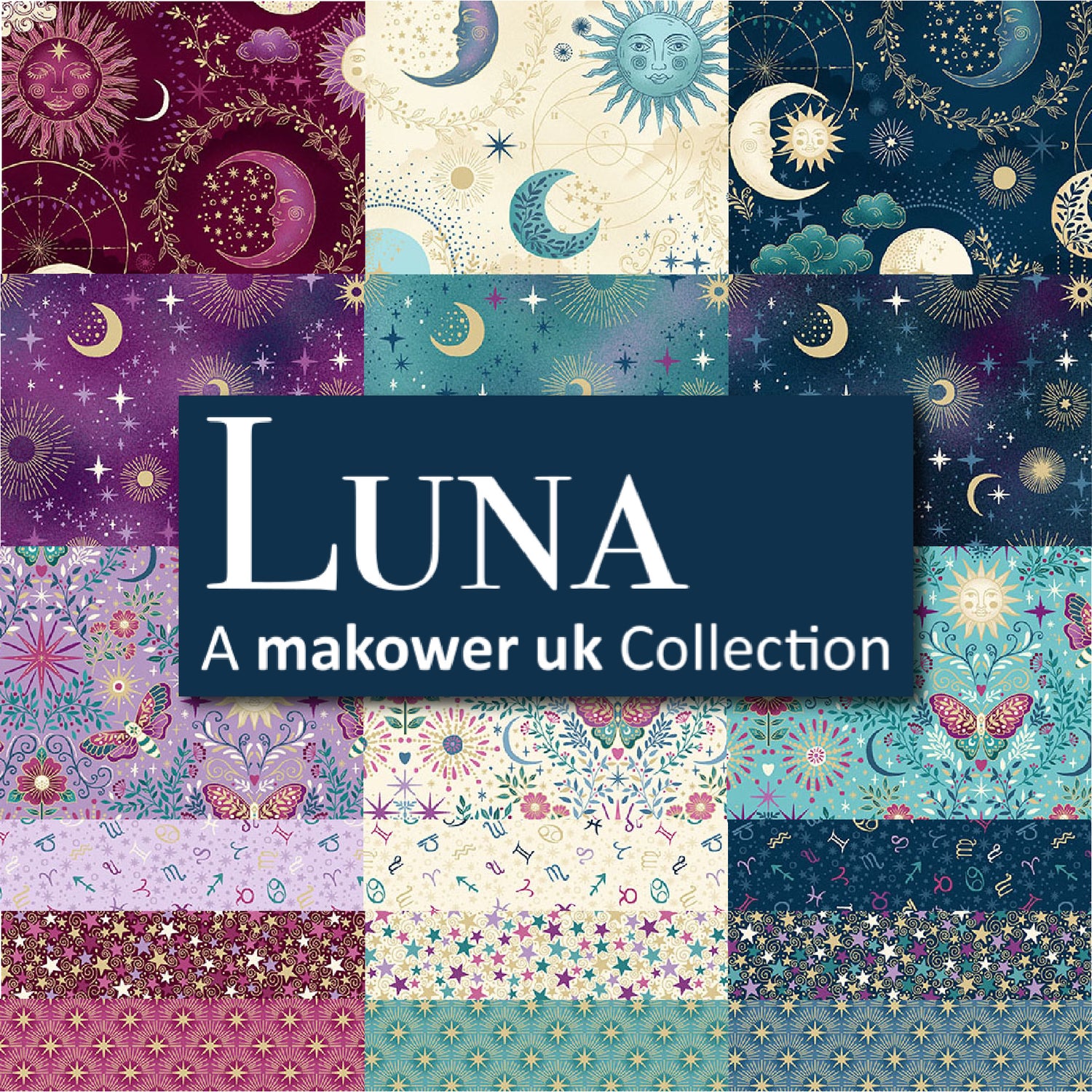 Luna by Makower UK (Pre-Order Ships in October) with Andover Fabrics