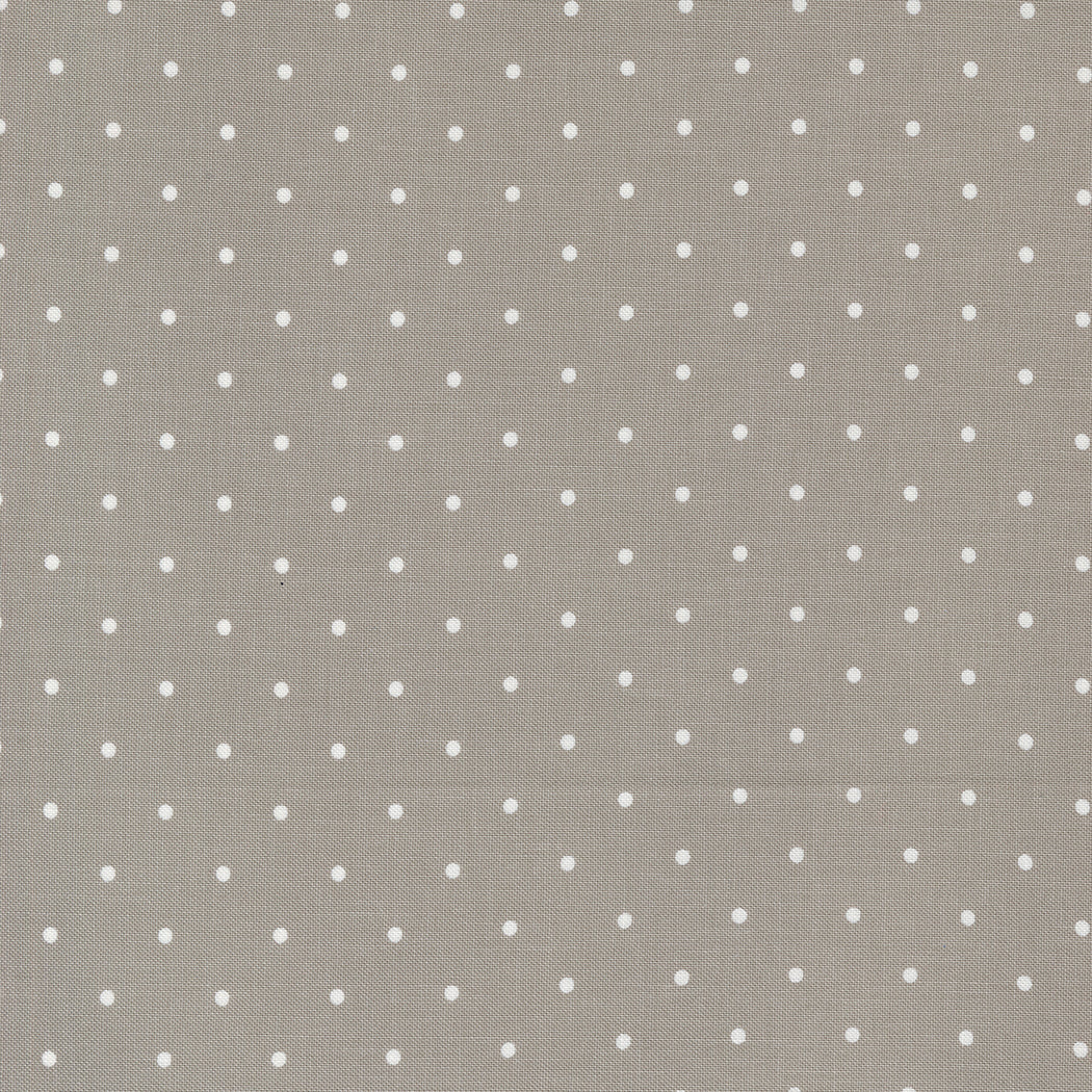 Magic Dot Basics - PRE-ORDER SHIPS OCTOBER Dove - (Half Yard Cut) by Lella Boutique with Moda Fabrics