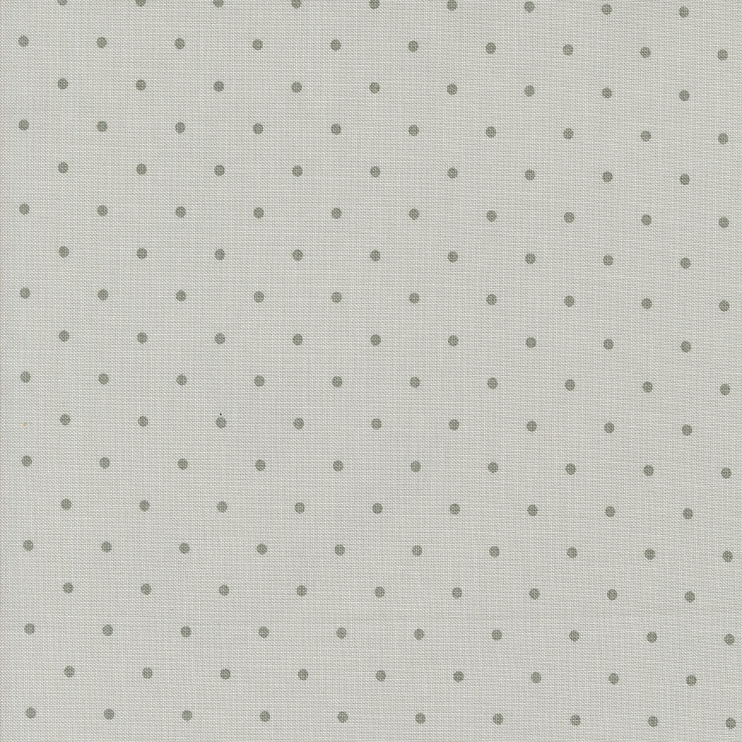 Magic Dot Basics - PRE-ORDER SHIPS OCTOBER Silver - (Half Yard Cut) by Lella Boutique with Moda Fabrics