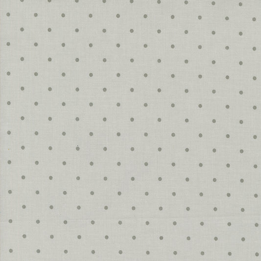 Magic Dot Basics - PRE-ORDER SHIPS OCTOBER Silver - (Half Yard Cut) by Lella Boutique with Moda Fabrics