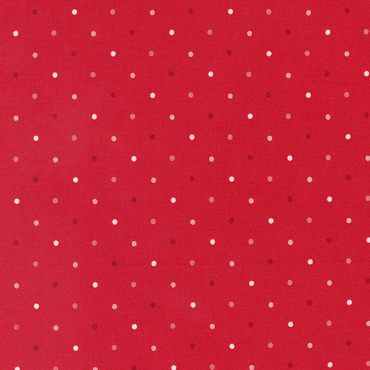 Magic Dot Basics - PRE-ORDER SHIPS OCTOBER Strawberry - (Half Yard Cut) by Lella Boutique with Moda Fabrics