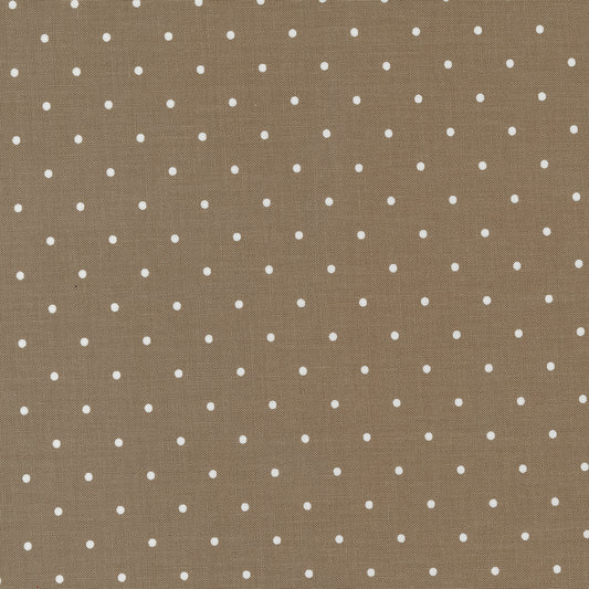 Magic Dot Basics - PRE-ORDER SHIPS OCTOBER Nutmeg - (Half Yard Cut) by Lella Boutique with Moda Fabrics