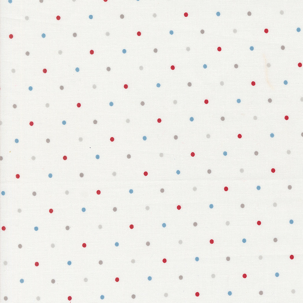 Magic Dot Basics - PRE-ORDER SHIPS OCTOBER Americana (Half Yard Cut) - by Lella Boutique with Moda Fabrics