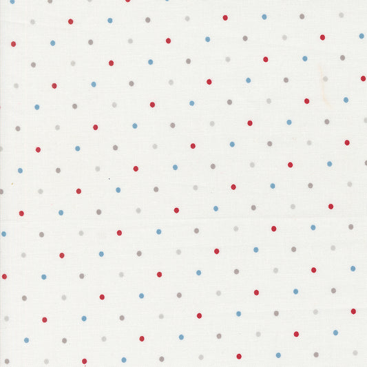 Magic Dot Basics - PRE-ORDER SHIPS OCTOBER Americana (Half Yard Cut) - by Lella Boutique with Moda Fabrics