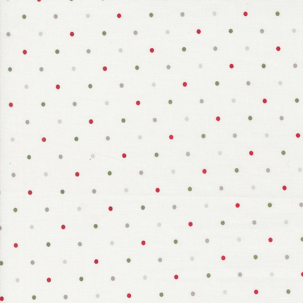 Magic Dot Basics - PRE-ORDER SHIPS OCTOBER Christmas - (Half Yard Cut) by Lella Boutique with Moda Fabrics