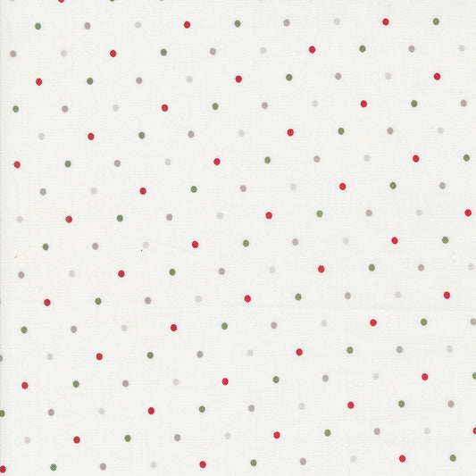 Magic Dot Basics - PRE-ORDER SHIPS OCTOBER Christmas - (Half Yard Cut) by Lella Boutique with Moda Fabrics