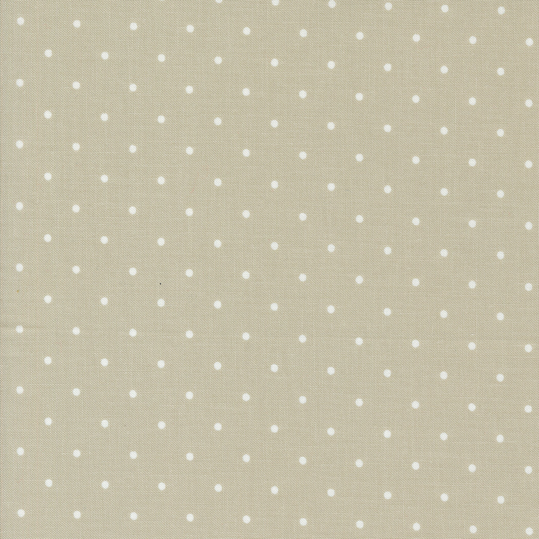 Magic Dot Basics - PRE-ORDER SHIPS OCTOBER Flax - (Half Yard Cut) by Lella Boutique with Moda Fabrics