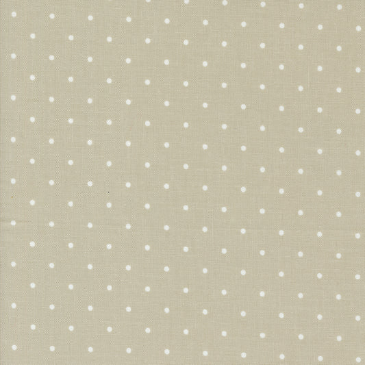 Magic Dot Basics - PRE-ORDER SHIPS OCTOBER Flax - (Half Yard Cut) by Lella Boutique with Moda Fabrics