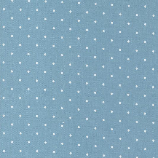 Magic Dot Basics - PRE-ORDER SHIPS OCTOBER Sky - (Half Yard Cut) by Lella Boutique with Moda Fabrics