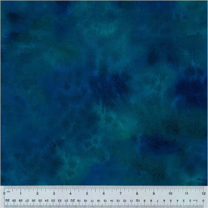 Ebb & Flow - Saltaire, Marine, (Half Yard Cut) Cotton by Essoldo Design with Windham Fabrics