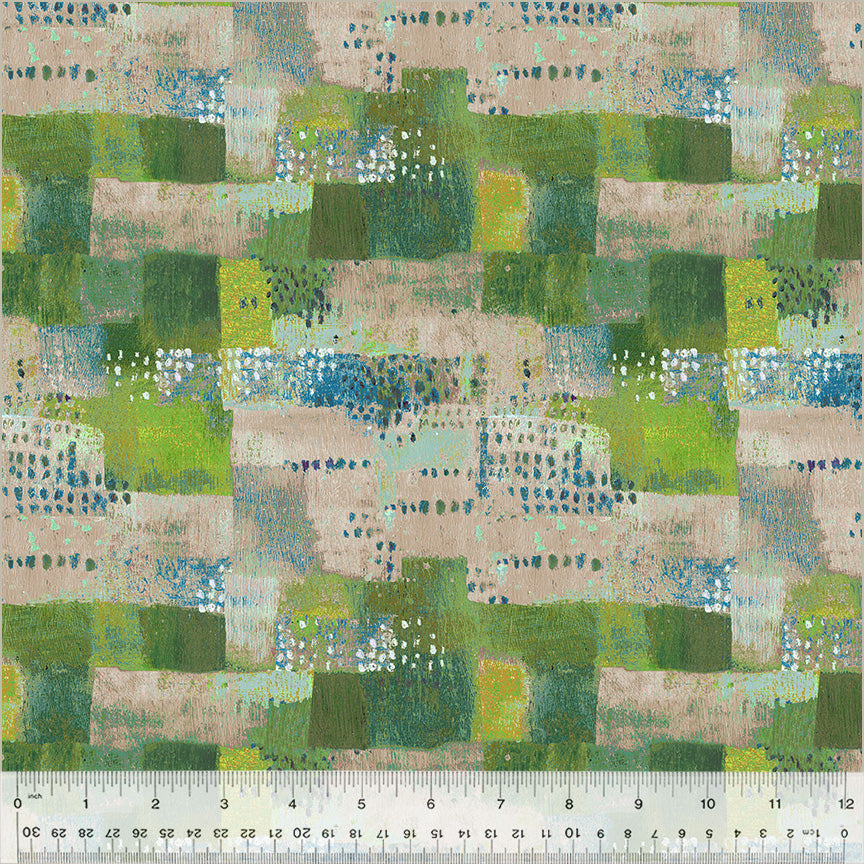 Grounded - Mismatched, Orchard (Half Yard Cut) by Maria Carluccio with Windham Fabrics