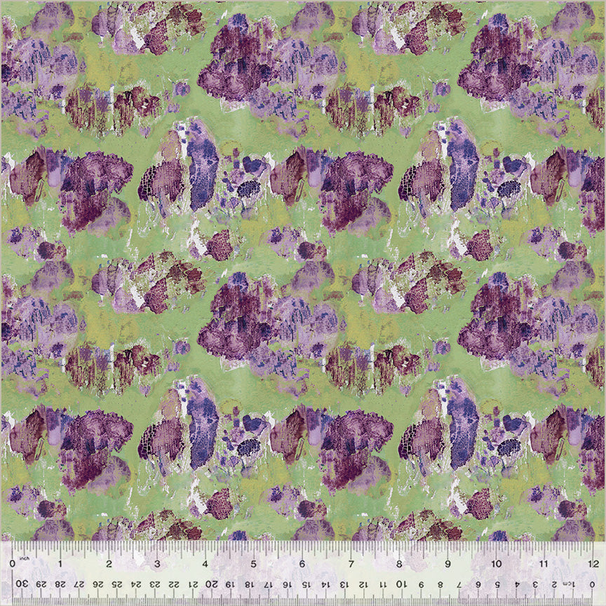 Grounded - Impressions, Grape Vine (Half Yard Cut) by Maria Carluccio with Windham Fabrics