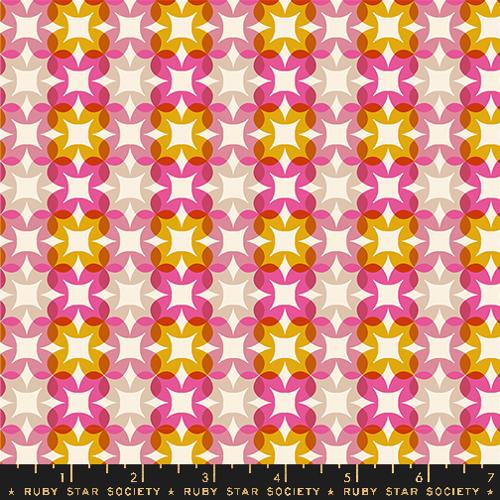 Woodland Park Fabric - Flower Plaid - Raspberry PRE-ORDER SHIPS IN JANUARY (Half Yard Cut) by Rashida Coleman Hale with Ruby Star Society