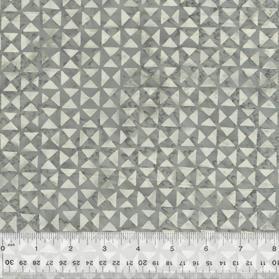 Stenographer's Notebook - Pattern Palace, Mist, Batik (Half Yard Cut) from Marcia Derse with Anthology Fabrics