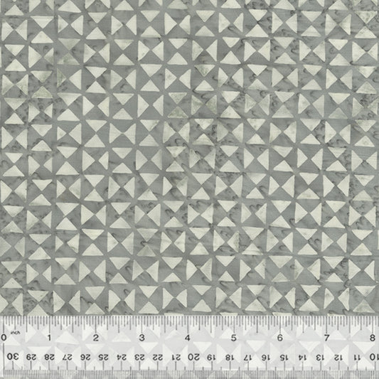 Stenographer's Notebook - Pattern Palace, Mist, Batik (Half Yard Cut) from Marcia Derse with Anthology Fabrics