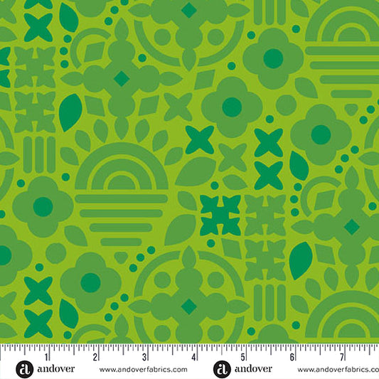 Sun Print 2025 - This & That - Frog PRE-ORDER SHIPS JANUARY 2025 by Alison Glass with Andover Fabrics