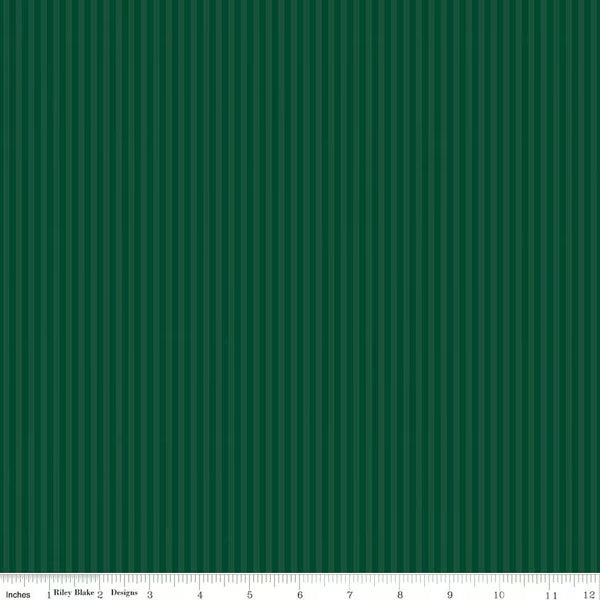 Stripes Fabric - 1/8" Tonal Stripe Christmas PRE-ORDER SHIPS IN NOVEMBER by Riley Blake Designs