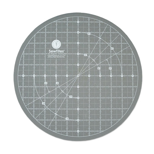 PRE-ORDER: Sew Magnetic 11" Rotating Self-Healing Cutting Mat by SewTites