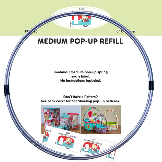 8 Inch Medium Pop-Up Refill