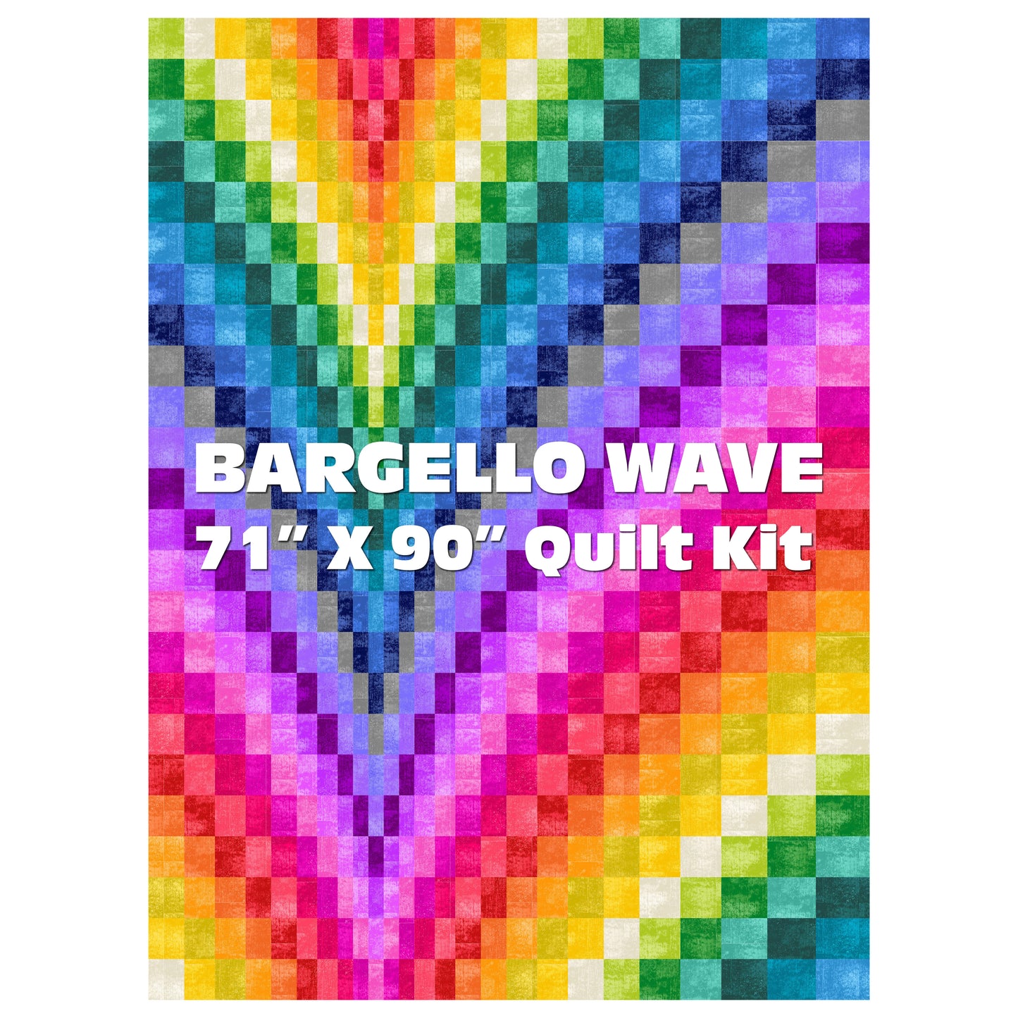 Gold Dust Bargello Wave Quilt Kit 24 Viertel Yard Bundle Baumwollstoff von Patrick Lose