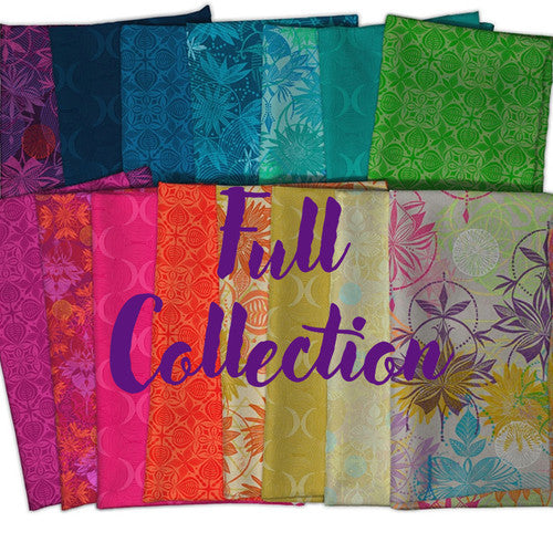 Grace Fabric 15 Fat Quarter Bundle by Valori Wells with Free Spirit