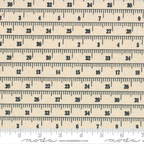 Measure Up Canvas - Natural - by Moda Fabrics