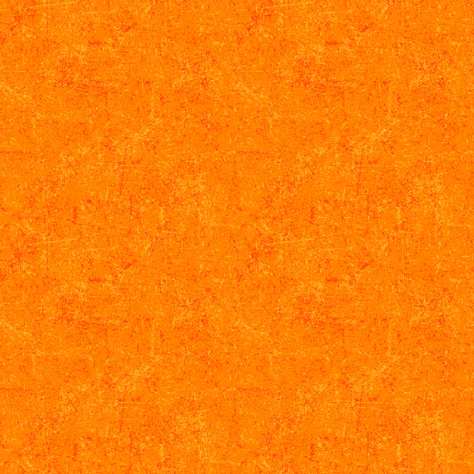 Glisten (in Tangerine) Cotton Fabric (Half Yard Cut) with a Pearlized Finish by Patrick Lose Studios