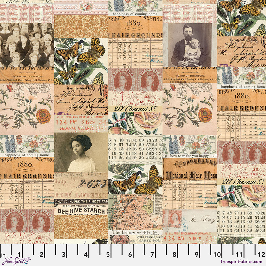 Eclectic Elements Palette Orange Bundles PRE-ORDER SHIPS IN DECEMBER by Tim Holtz with Free Spirit Fabrics