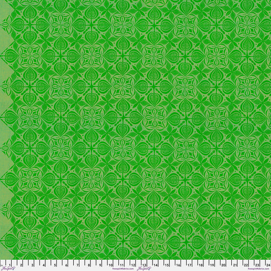 Grace Fabric - Curious - Sorrel (Half Yard Cut) by Valori Wells with Free Spirit