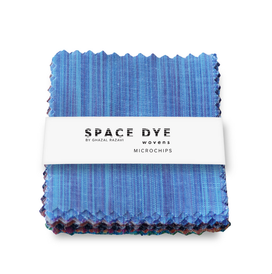 Space Dye Woven Fabric MicroChips (42 2,5-Zoll-Quadrate) von Figo Fabrics (Kopie)