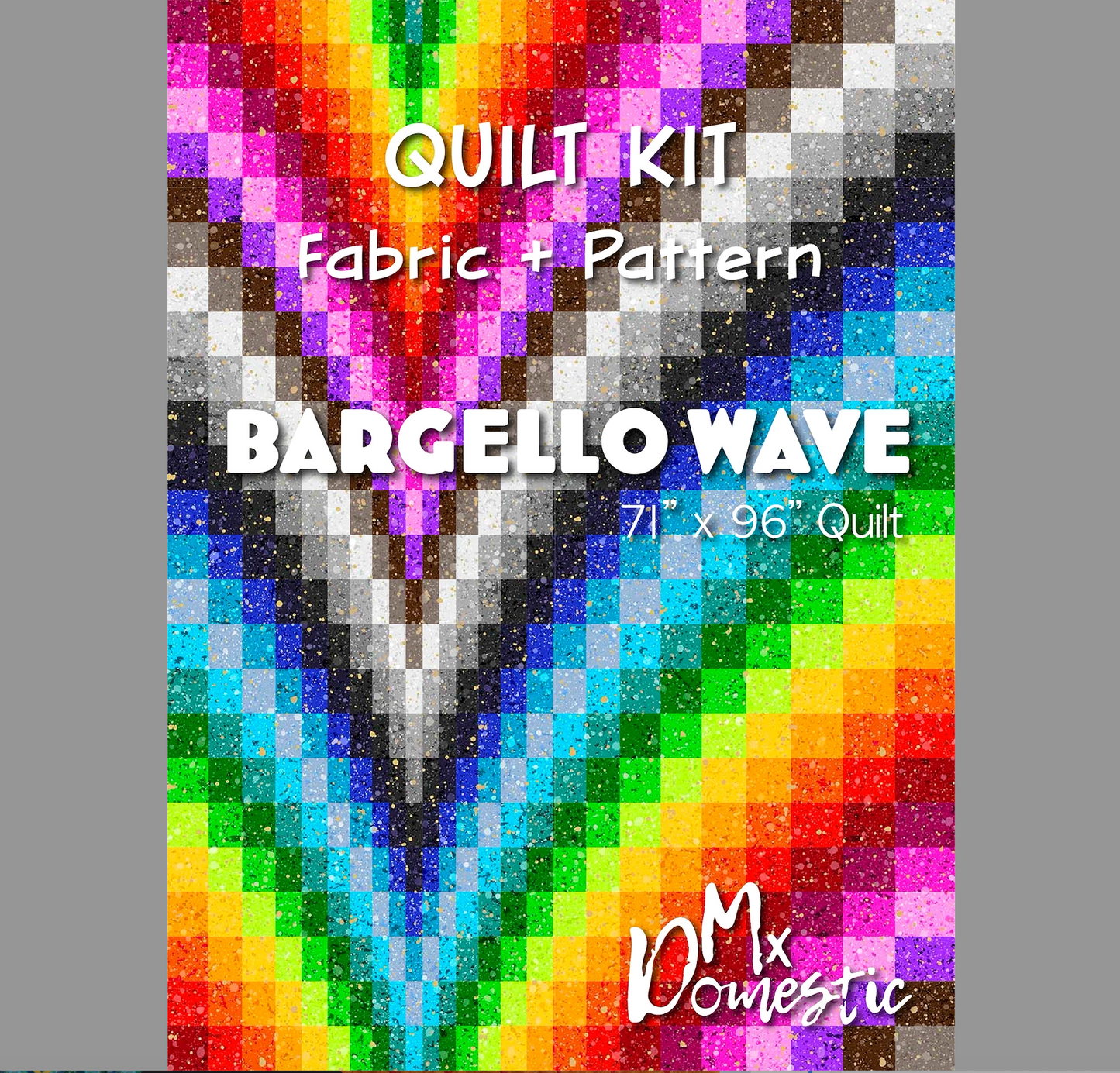 Gold Dust Bargello Wave Quilt Kit 24 Viertel Yard Bundle Baumwollstoff von Patrick Lose