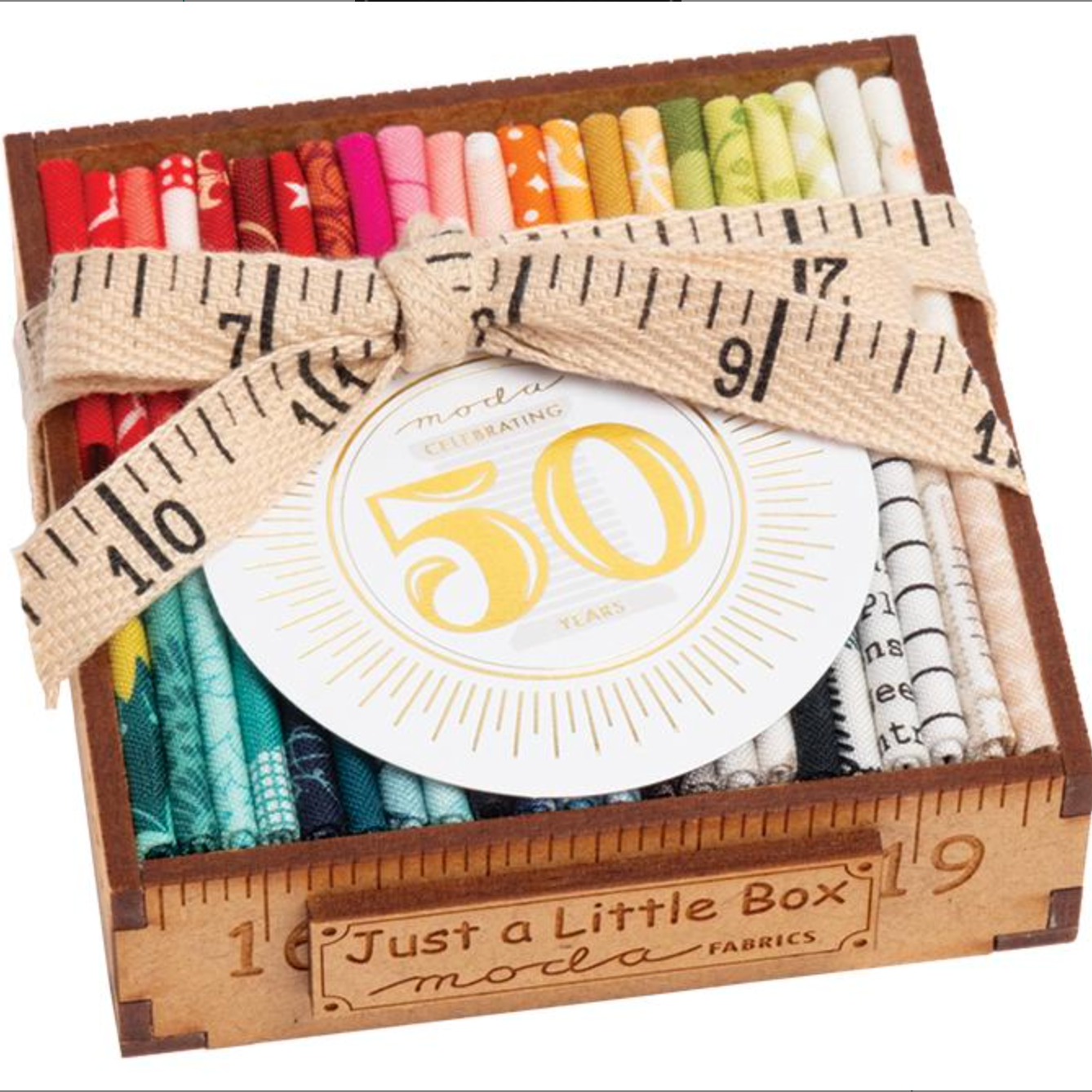 50 Years Of Moda PRE-ORDER SHIPS IN SEPTEMBER - Just A little Box by Moda Fabrics