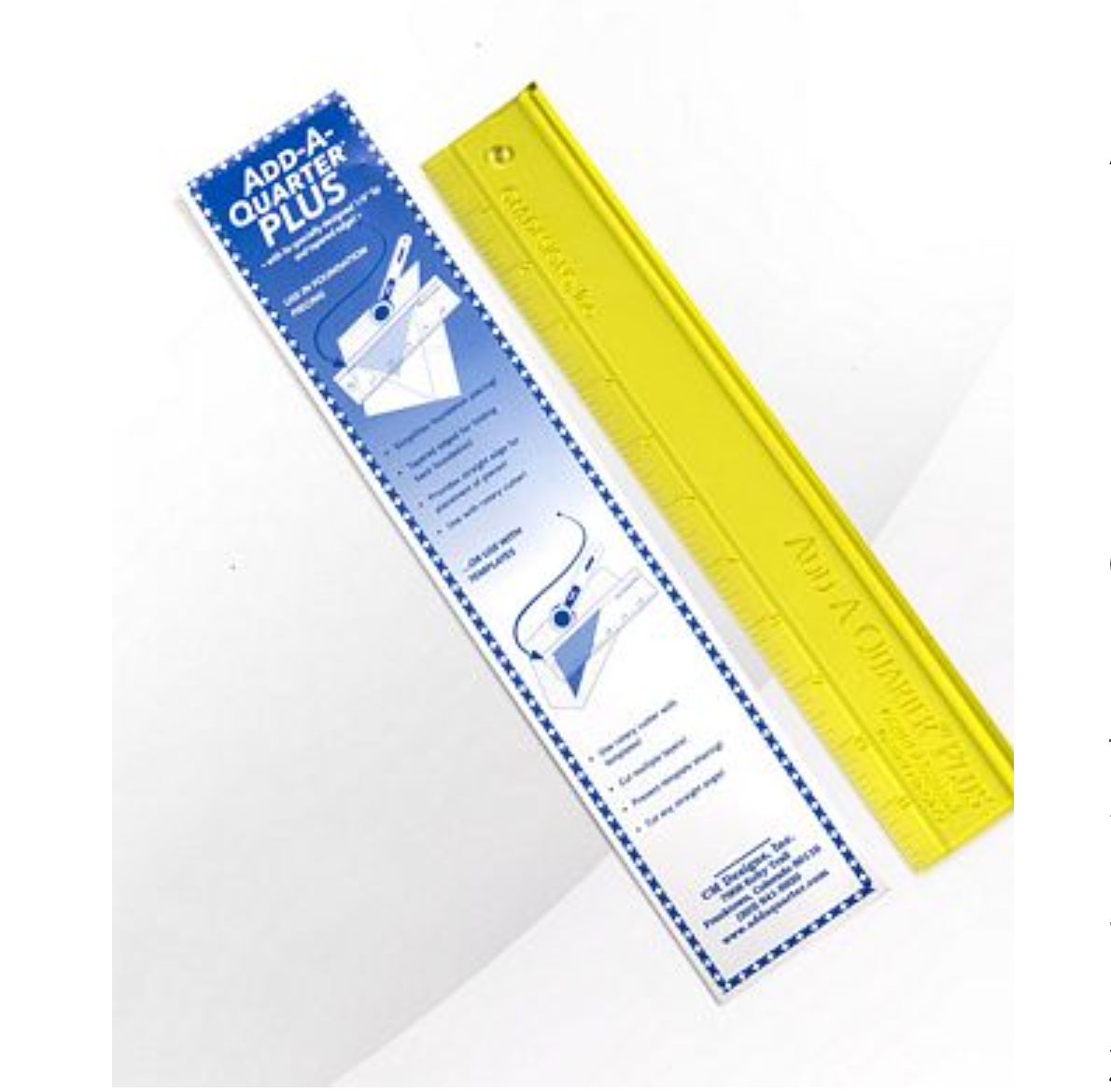 Add-A-Quarter PLUS 12 Inch Ruler