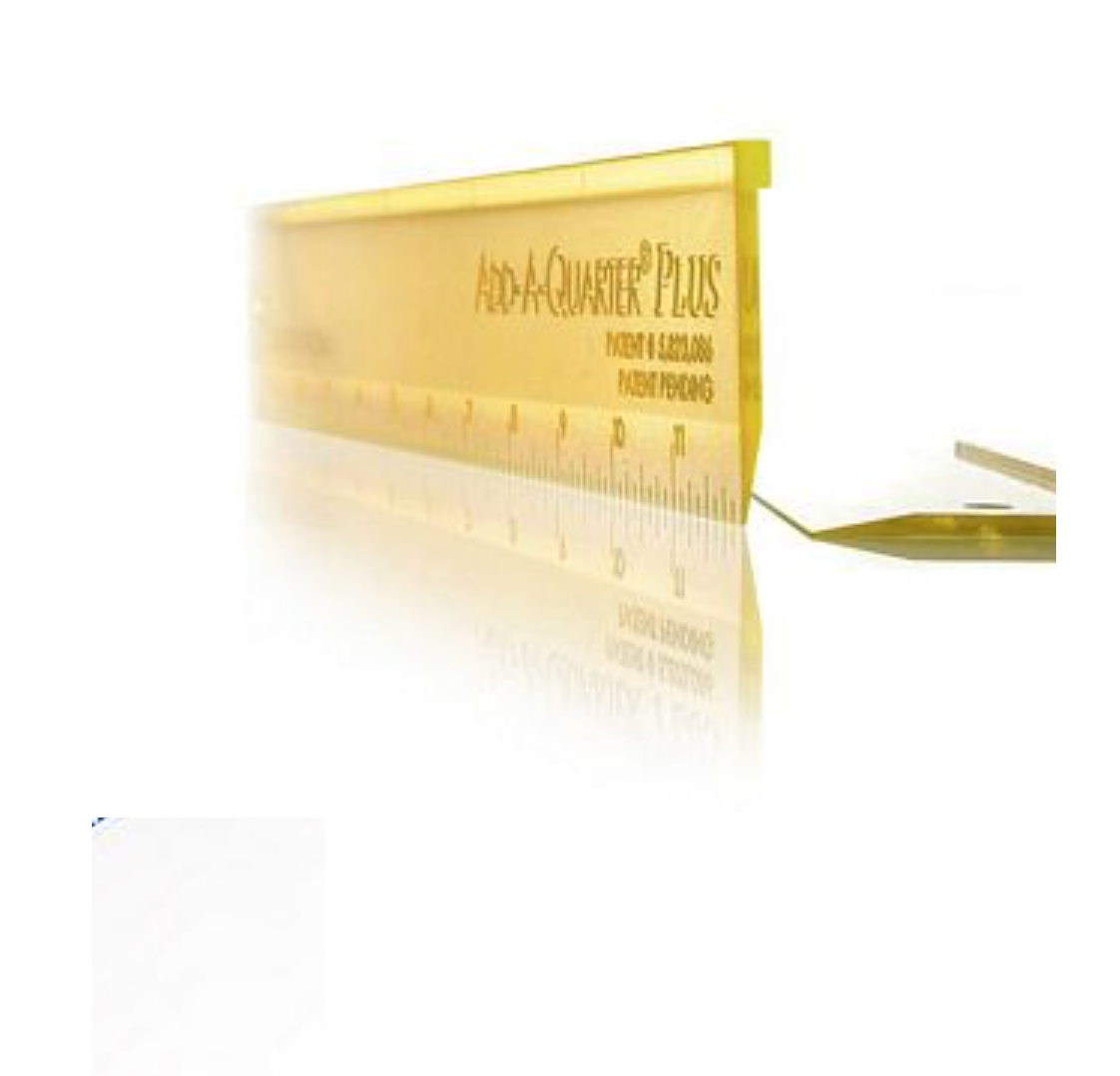 Add-A-Quarter PLUS 6 Inch Ruler