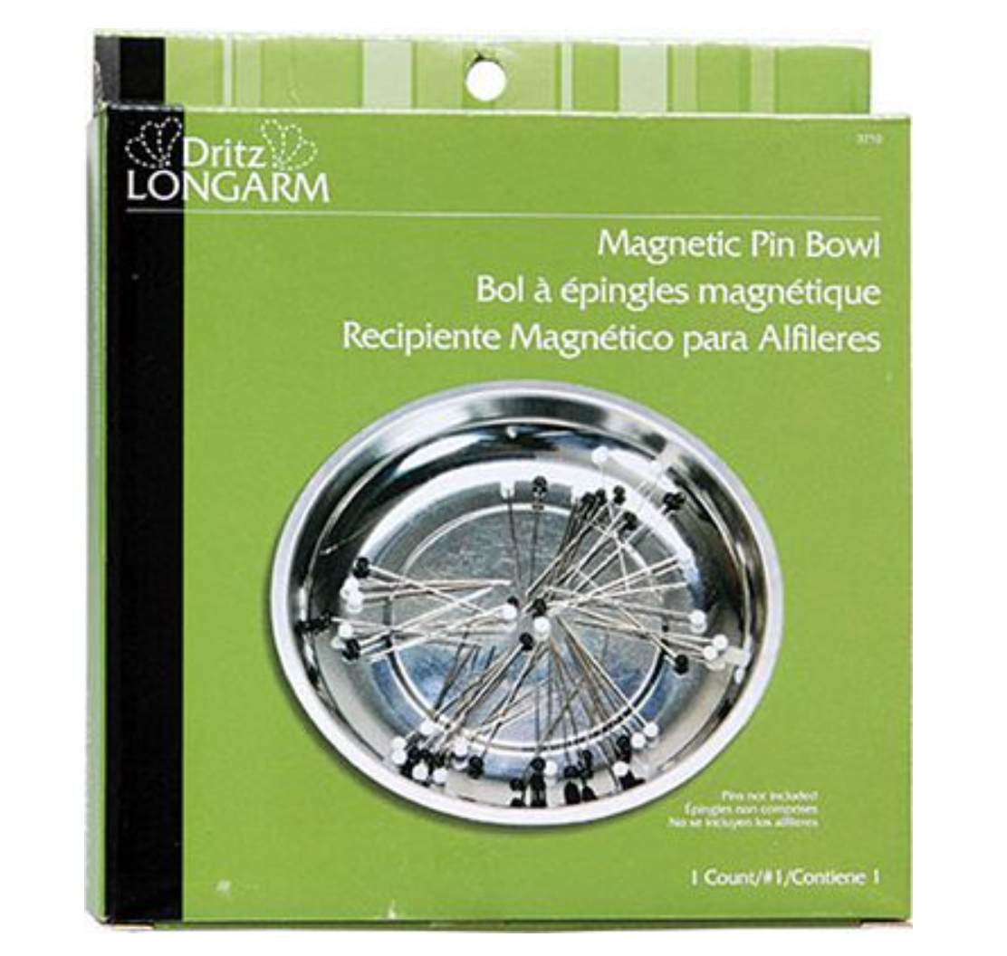 Dritz Longarm Magnetic Pin Bowl