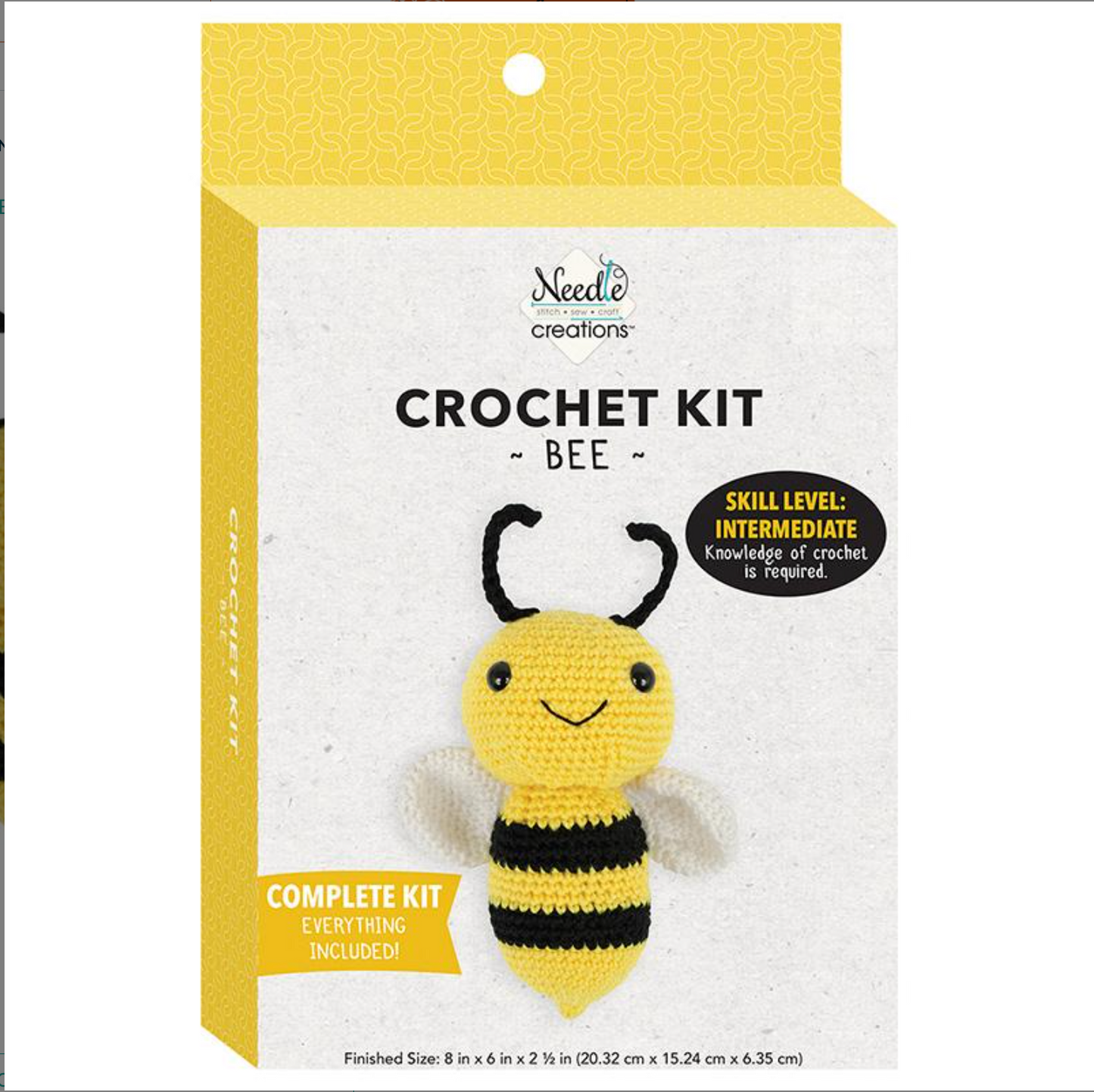 Needle Creations Bee Crochet Kit