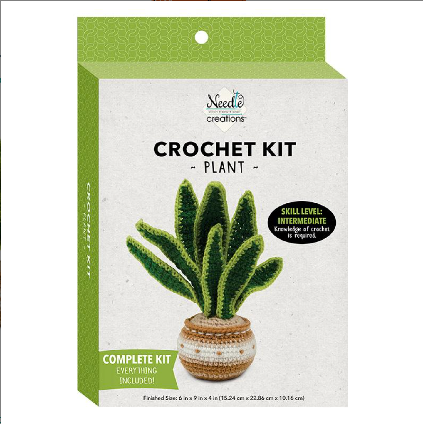 Needle Creations Snake Plant Crochet Kit