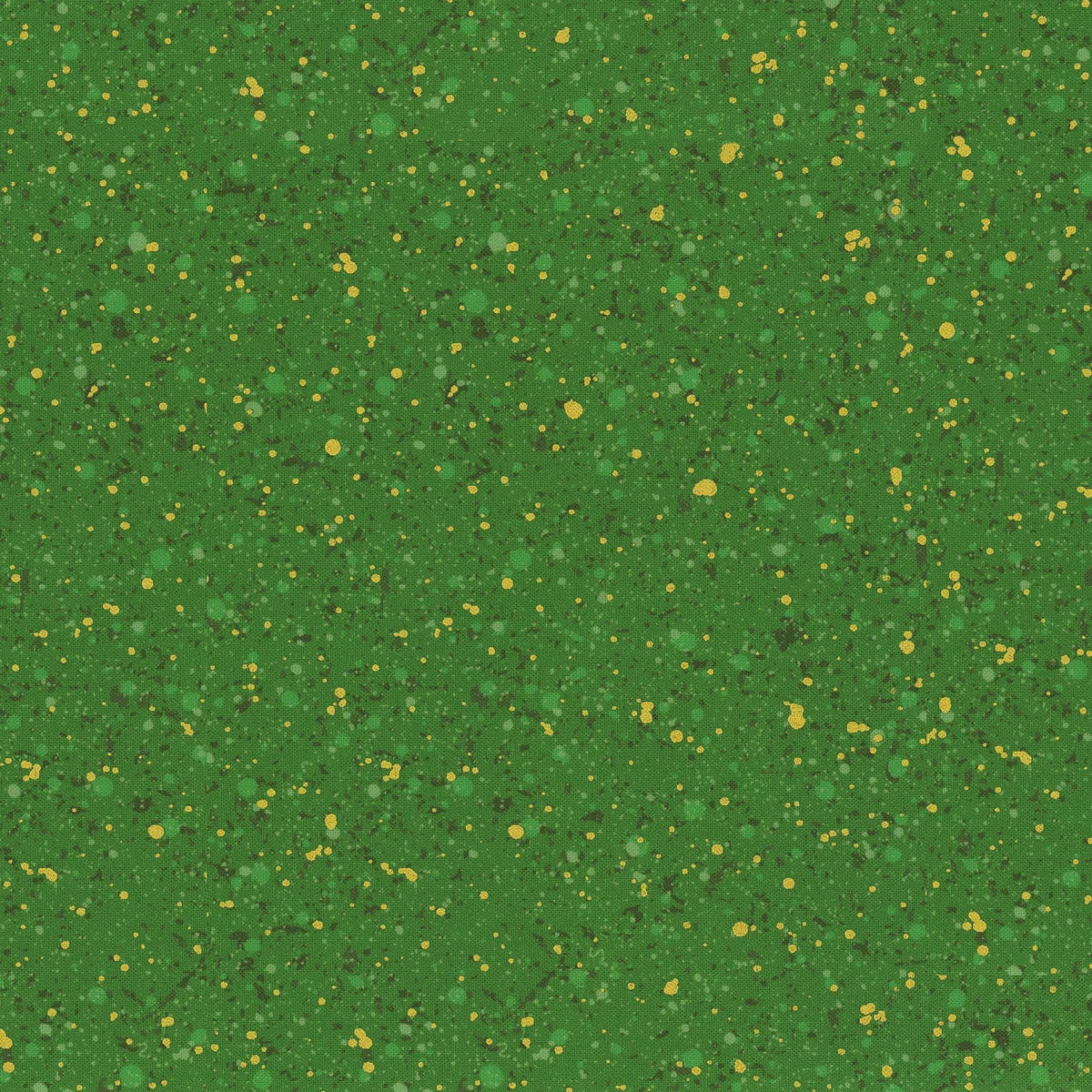 Gold Dust (Emerald) Cotton Fabric by Patrick Lose