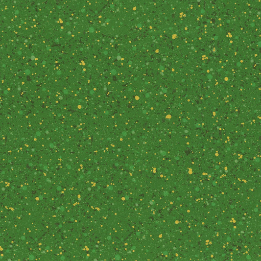 Gold Dust (Emerald) Cotton Fabric by Patrick Lose