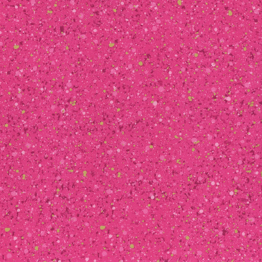 Gold Dust (Magenta) Cotton Fabric by Patrick Lose