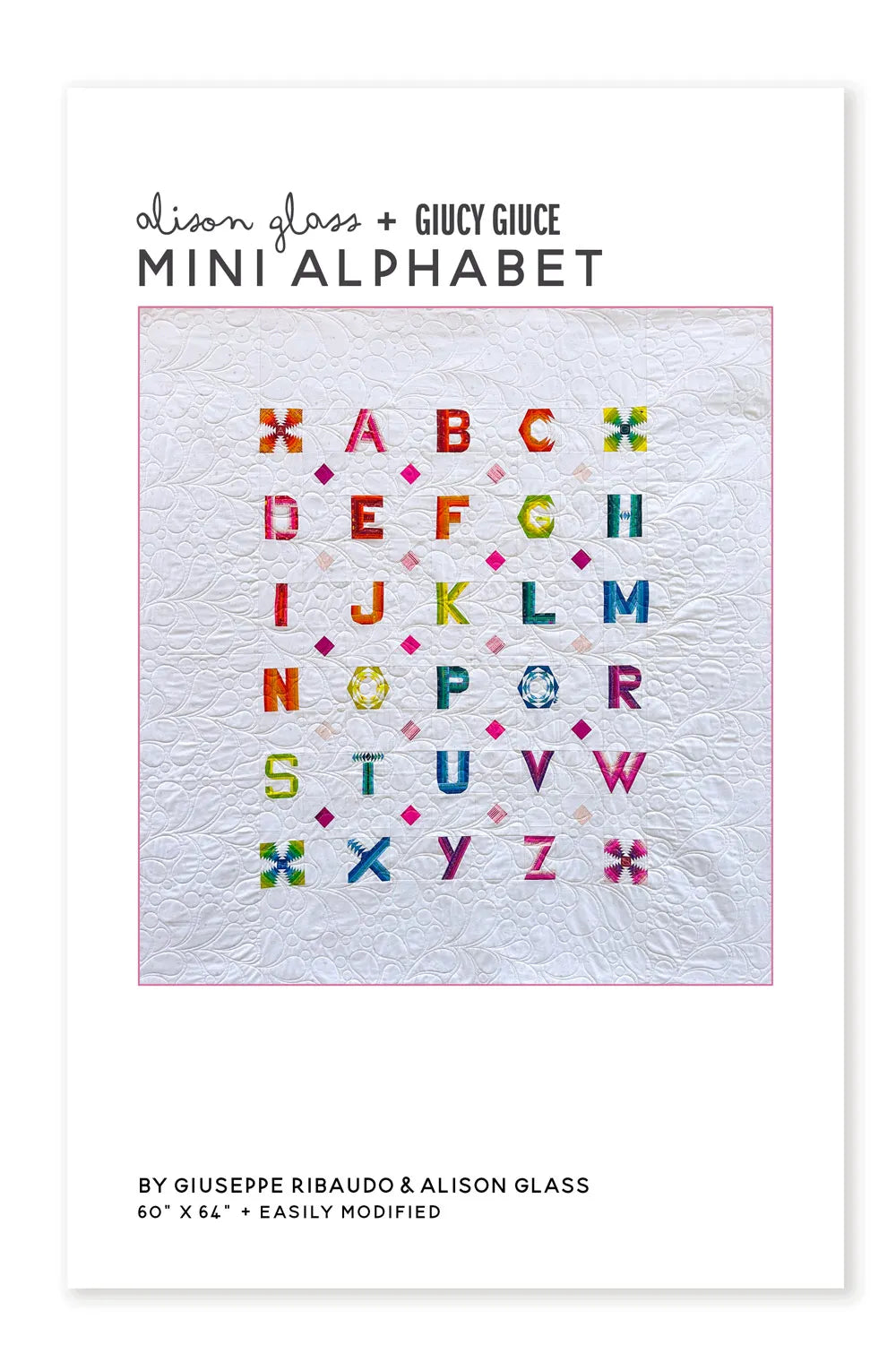 Mini Alphabet Pattern by Alison Glass and Giucy GIuce