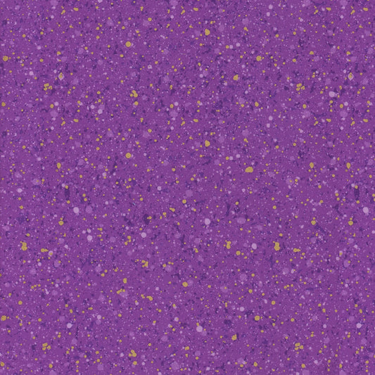 Gold Dust (Violet) Cotton Fabric by Patrick Lose