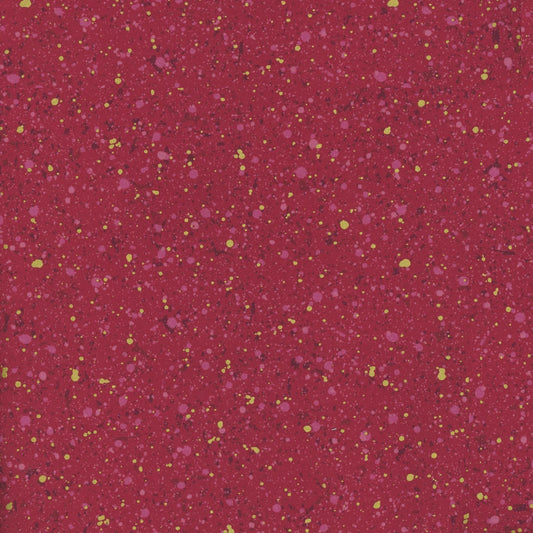 Gold Dust (Plum) Cotton Fabric by Patrick Lose