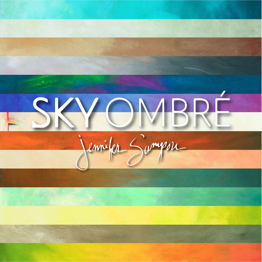 Sky Ombre Fabric Nuance Bundles of 14 by Jennifer Sampou with Robert Kaufman