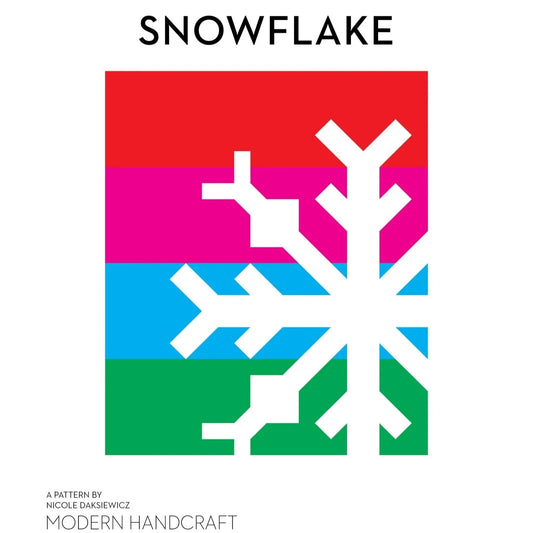 Snowflake Quilt Pattern by Modern Handcraft