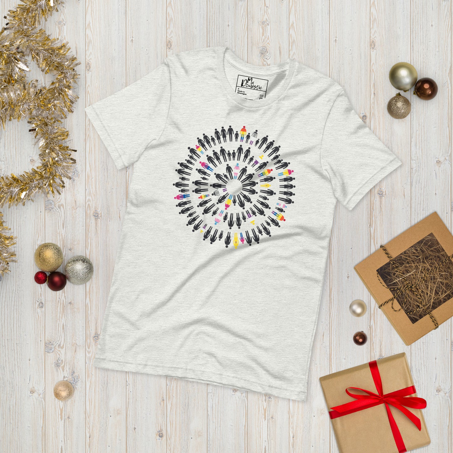 Family Circles - LGBTQ+ Statistics Unisex t-shirt