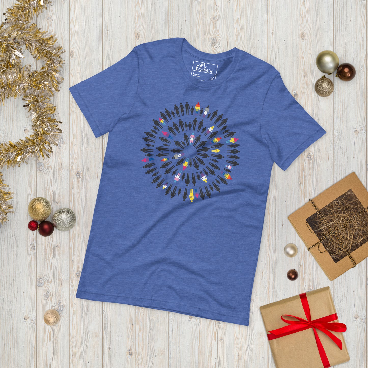 Family Circles - LGBTQ+ Statistics Unisex t-shirt