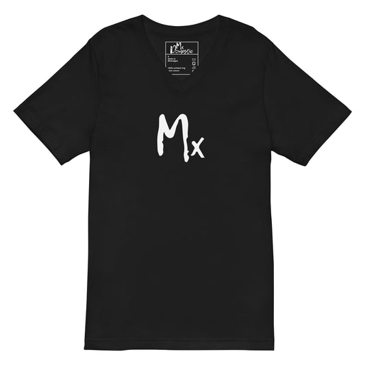 Mx Merch for the They/Thembies. Unisex Short Sleeve V-Neck T-Shirt