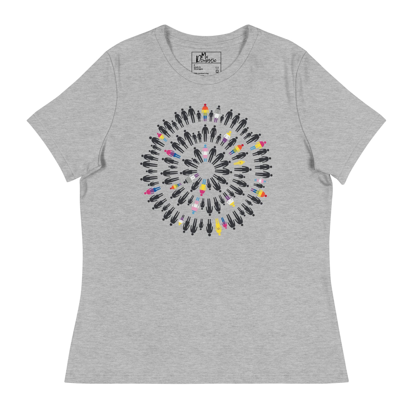 Family Circles - LGBTQ+ Statistics Women's Relaxed T-Shirt